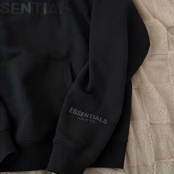 Fear of God Essentials Pullover Hoodie Appliqué Logo - Picture 2 of 8
